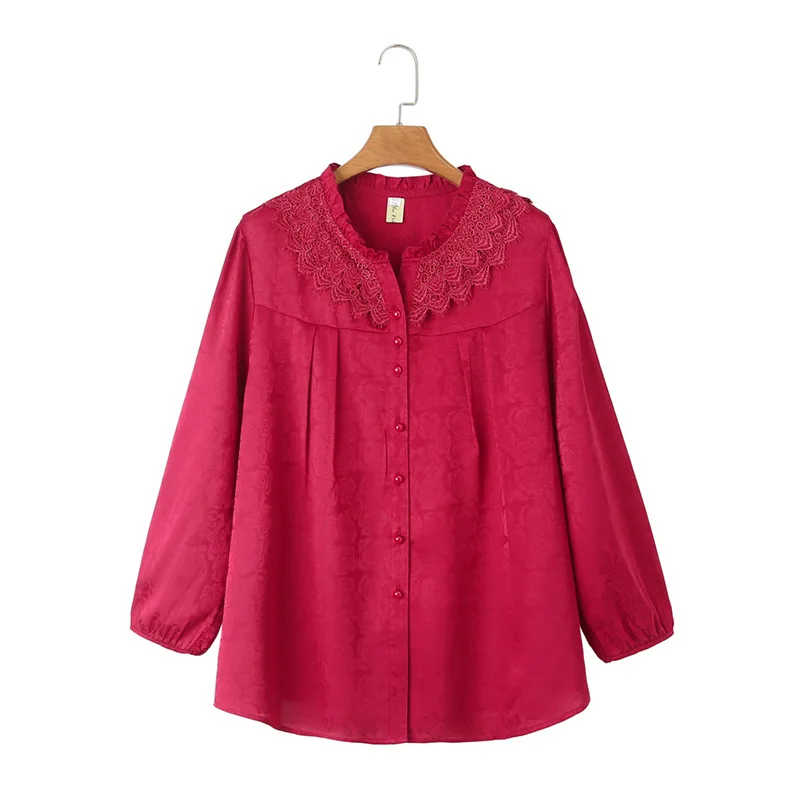 Новый женский весенне - летний пиджак Women 2023 блузка большого размера рубашка с