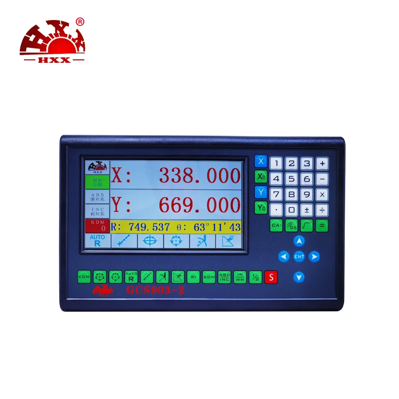 

Professional manufacturer precision multimeter 2axis digital readout for milling machine GCS903-2