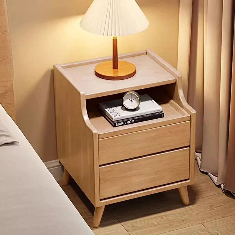 

Wooden Simple Nightstands Bedroom Luxury Single Nightstands Japanese Modern Mesita De Noche Dormitorio Modern Furniture Home