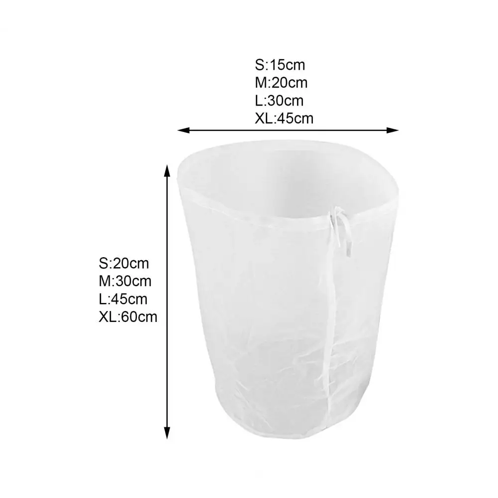 

Great Lightweight Straining Bag Multiple Uses Multipurpose Fine Mesh Thickened Beer Strainer Bag Tear Resistant