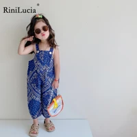rinilucia 2022 new toddler kids baby girls clothes sleeveless fashion romper jumpsuit fashion overalls summer fall kids clothing