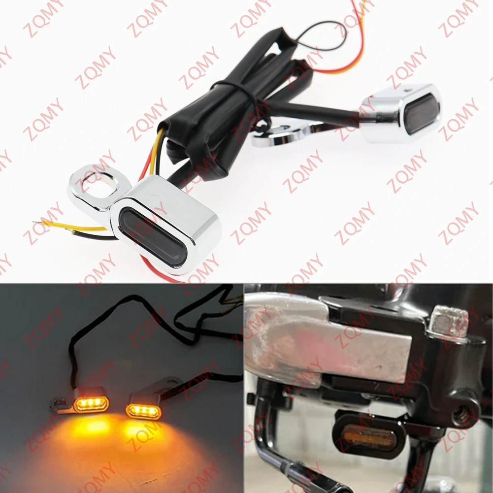 Мини-сигнал поворота для мотоцикла модель 2004-2021 Sportster 883 1200 XL883 XL1200 1 пара