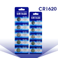 cr1620 200pcs 70mah 3v lithium button battery ecr1620 dl1620 5009lc cell coin batteries for watch electronic toy remote