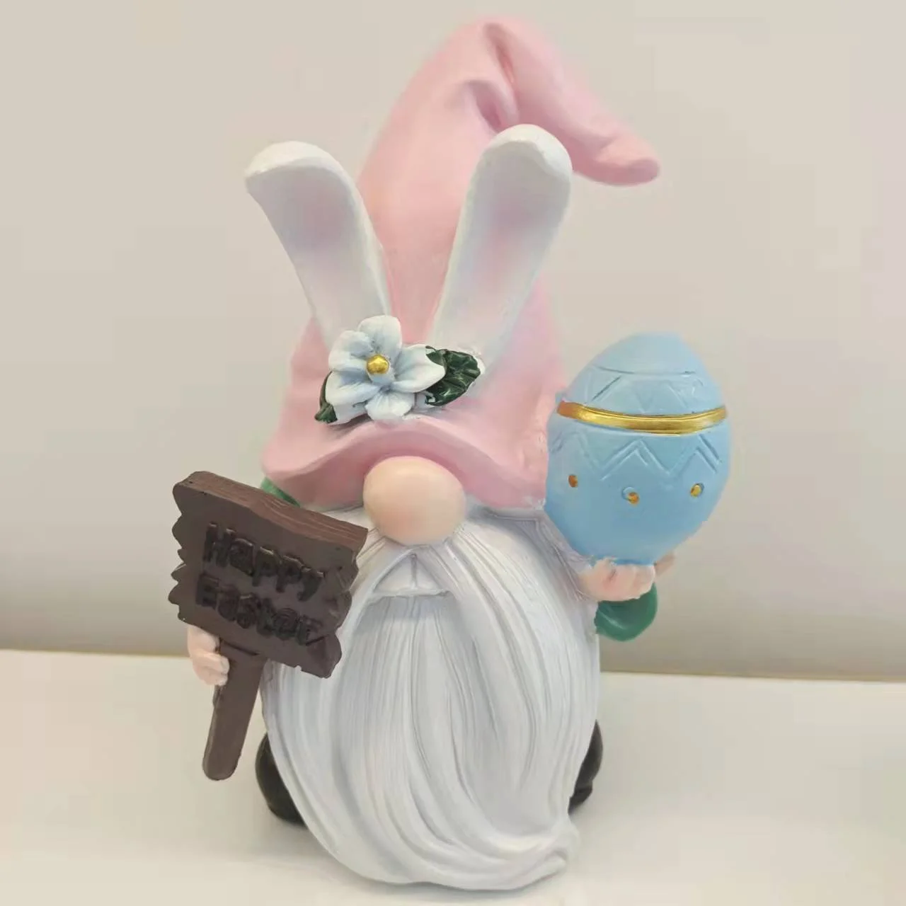 

Easter Bunny Doll Placard Resin Crafts Decoration Home Ornaments Table Decor Pink Gnomes Decor Resin 2022