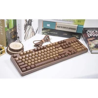 chocolate cubes 104 keys mechanical keyboard with cherry mx switch thermal sublimation printing pbt keycaps