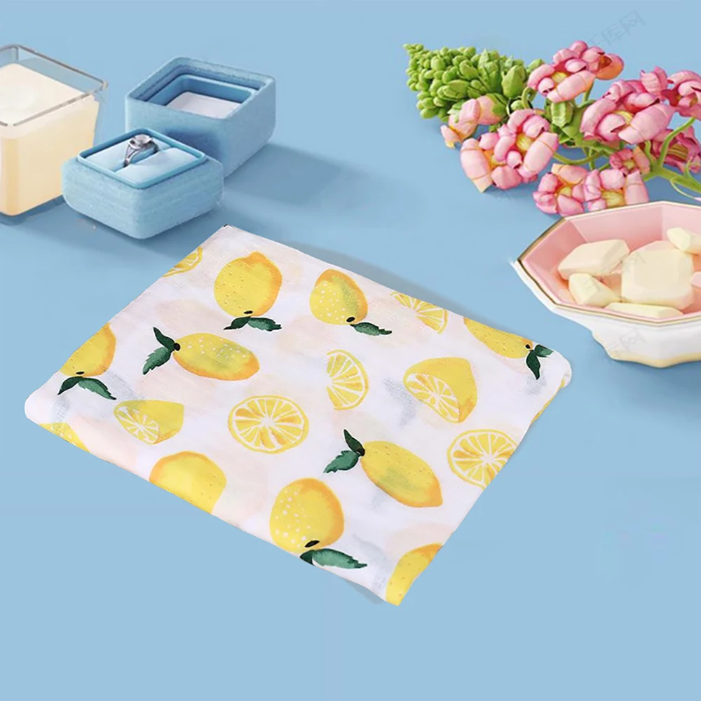 Kangobaby 120×120cm Muslin Swaddle Newborn Diaper Accessories Soft Blankets Wrap Baby Bedding Bath Towel 2Pcs/Pack