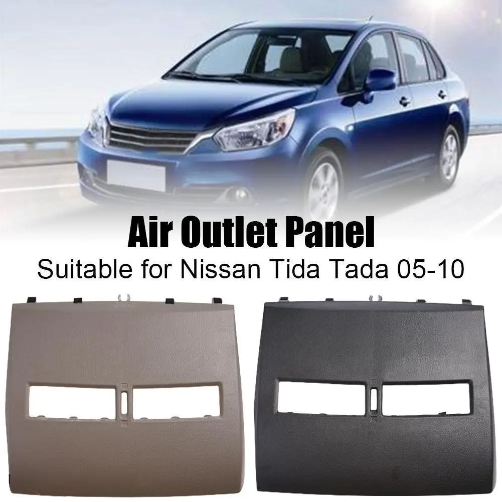 

Car Finisher-Instrument Panel Cover Front Dashboard Middle Air Conditioner Outlet Vents Cover Shell for Nissan Tiida 2005 - 2011
