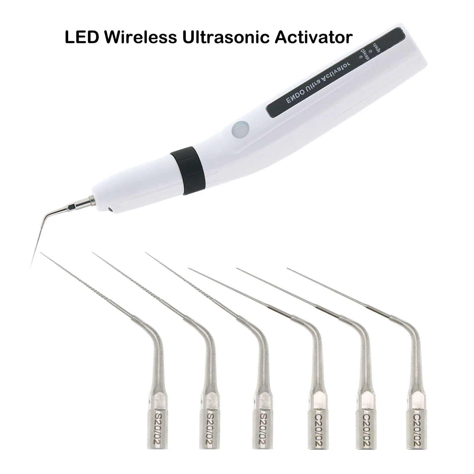 

Dental LED Wireless Ultrasonic Activator Endo Ultra Activator Ultrasonic Washing Tooth Tips For Dental Endo Ultra Activator