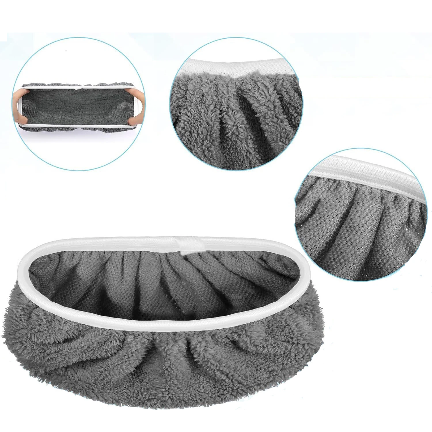 Утолщенная Швабра из микрофибры для ванной комнаты