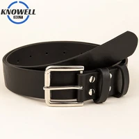 plus size womans waist belts 135cm extra large black casual belts for women solid leather buckle pin waistband harajuku korean