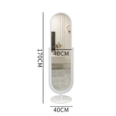 Полноразмерное напольное зеркало, полноразмерное зеркало, съемное вертикальное зеркало для магазина одежды, подходит для дома