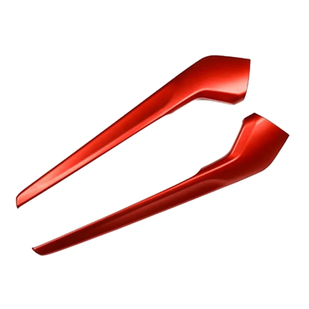 

For 11Th Gen Honda Civic 2022 Central Console Gear Shift Panel Side Strip Cover Trim Decor Sticker Accessories,Red