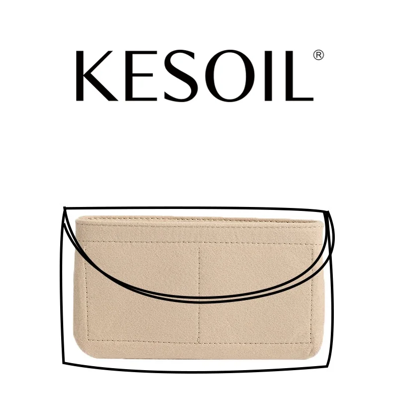 

KESOIL carryallSub-bag modification liner storage bag support bag type shaping bag middle bag compartment lining accessories