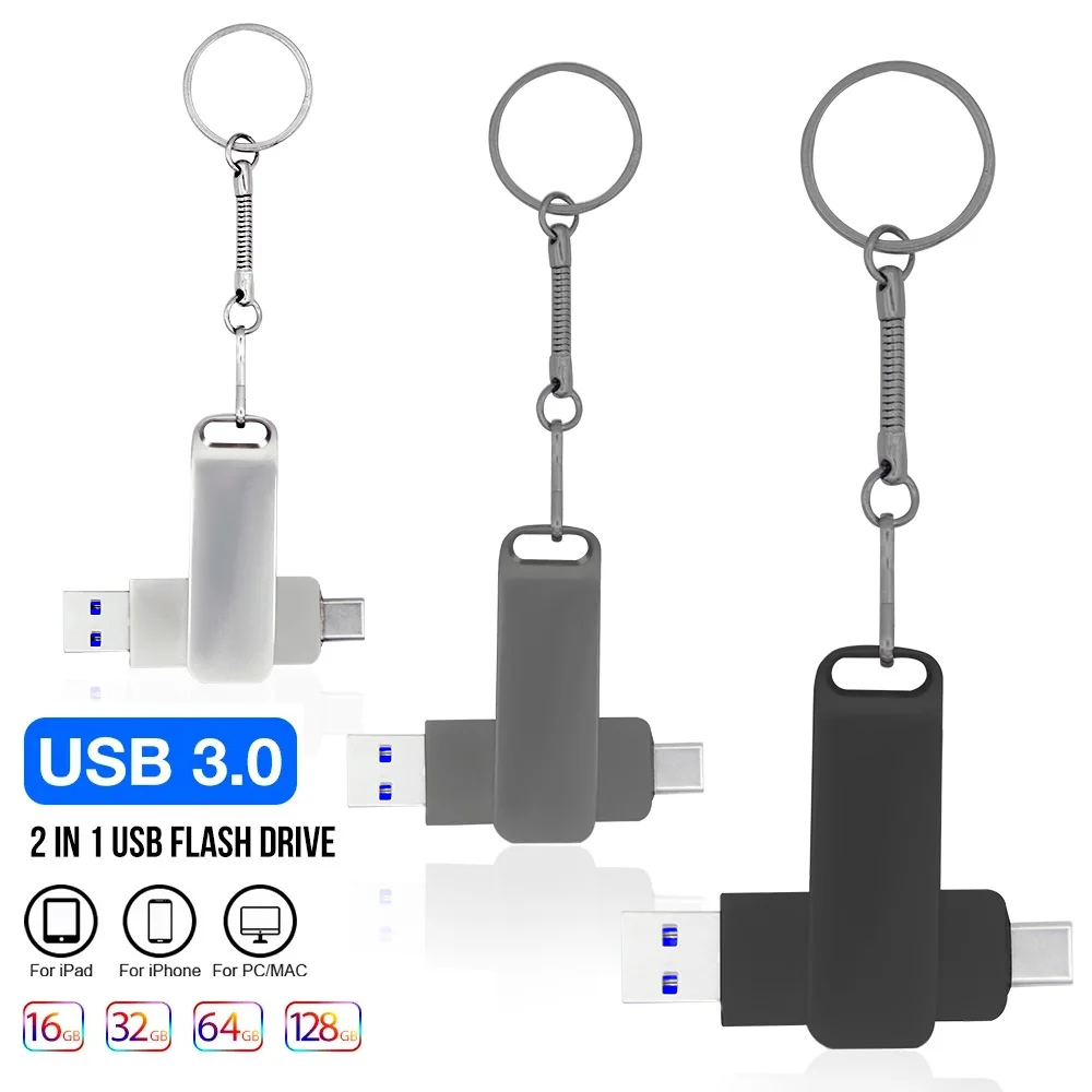 

Металлический Usb флеш-накопитель, 32 ГБ, 64 ГБ, 128 ГБ, 256 ГБ