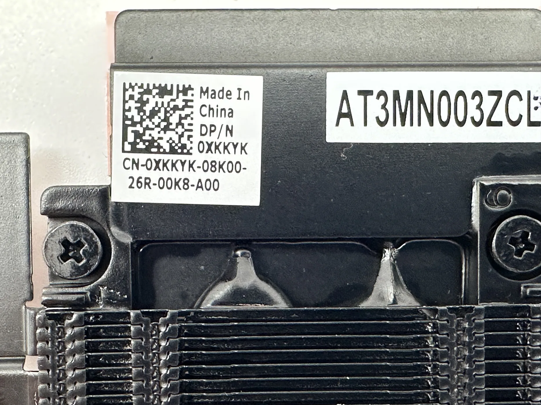 Радиаторы для Dell Precision 7770 Охлаждающие модули вентиляторы охлаждение 0XKKYK