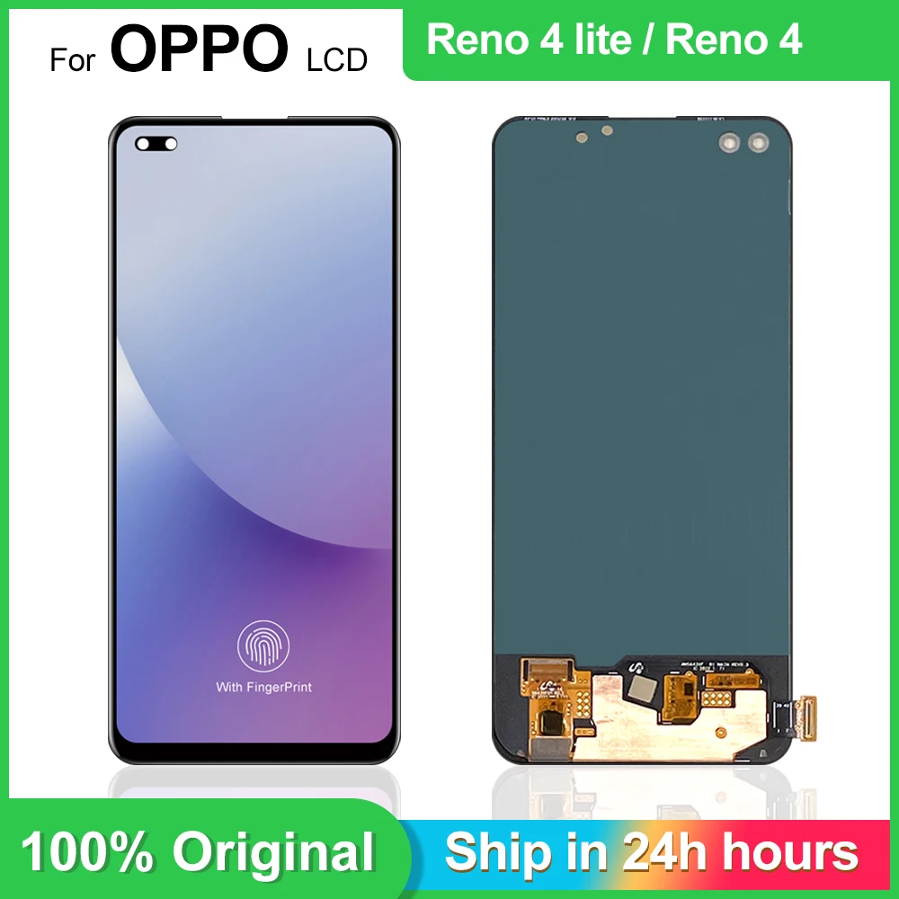 6 43 ''оригинальный для Oppo Reno 4 lite CPH2125 ЖК-дисплей сенсорный экран дигитайзер