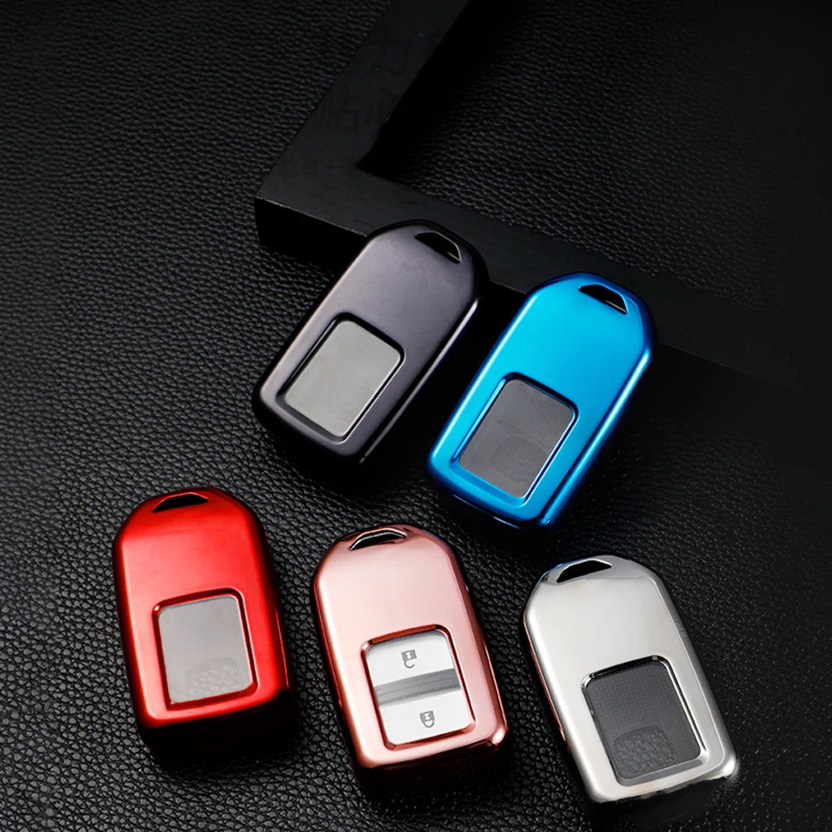 New Soft TPU Full Cover Remote Key Case For Honda Civic City Vezel Accord HR-V CRV Polit Jazz Jade Crider Odyssey Key Protector