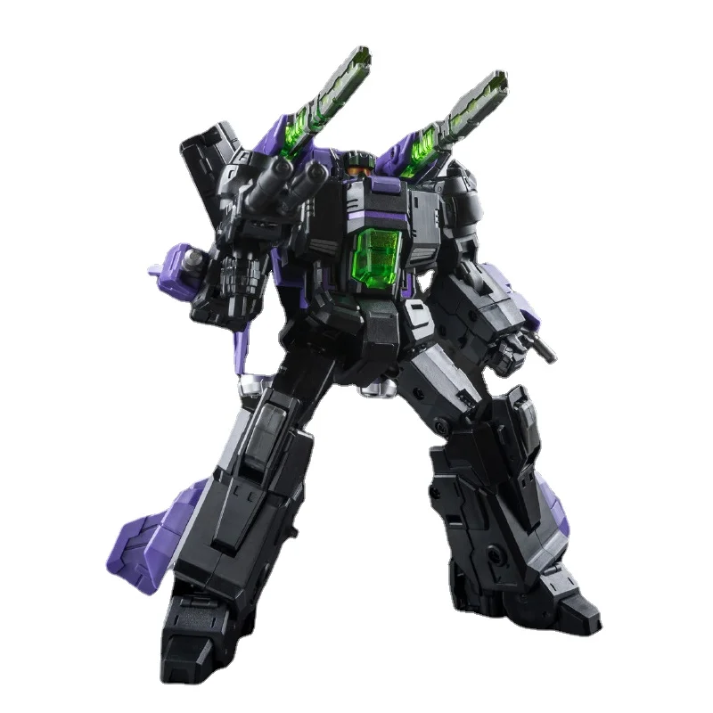 

Металлические игрушки-деформации, железная фабрика, ограниченная черная экшн-фигурка Skyfire маленького масштаба Jetfire, робот