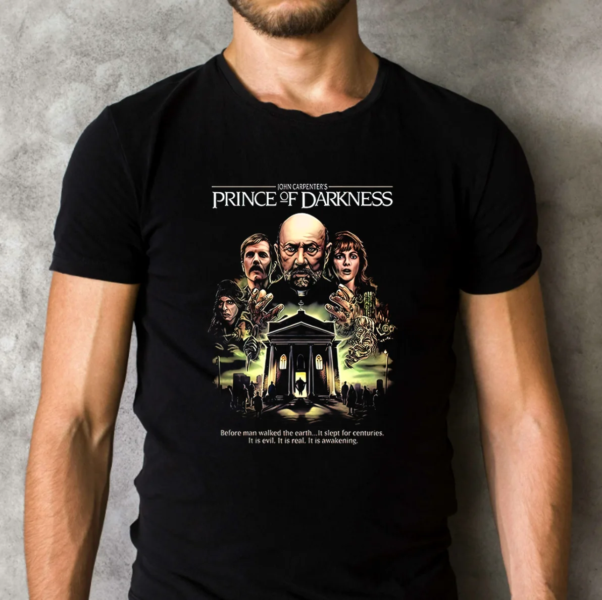 

Prince of Darkness Classic Black T-Shirt Horror Movie T-Shirt