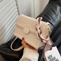 simple 2022 new fashion trendy luxury brand women handbags small pu leather flap shoulder bags ladies crossbody bags