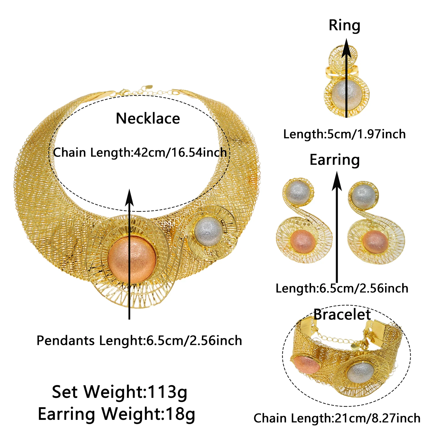 Китайская фабрика Yulaili производит комплекты ювелирных изделий с роскошным и