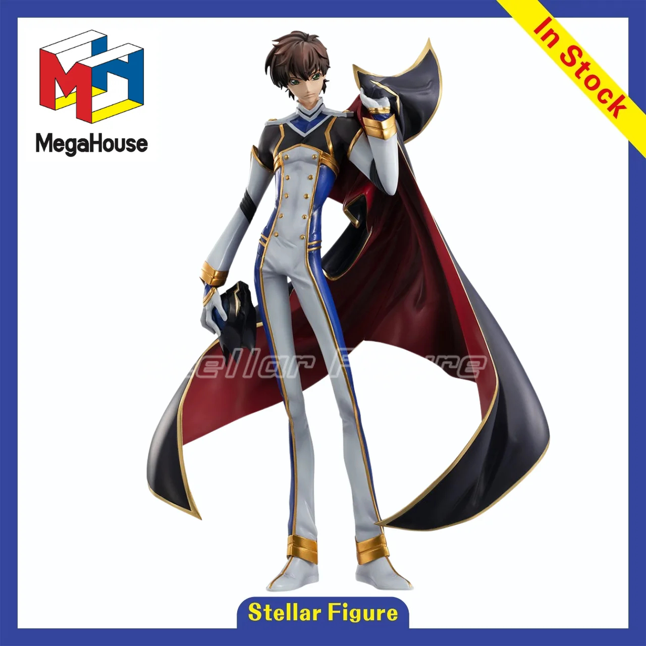 Фото 【SF】В наличии: Коллекционные фигурки MegaHouse GEM Series Code Geass Lelouch of The Rebellion Pivot Suzaku – модель для подарка №2