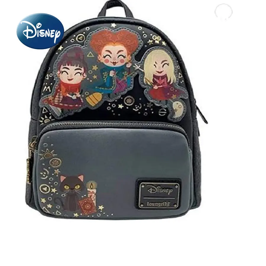 Disney Original New Women's Backpack Luxury Brand Mini Backpack 3D Style High Quality Cartoon Fashion Children's Schoolbag