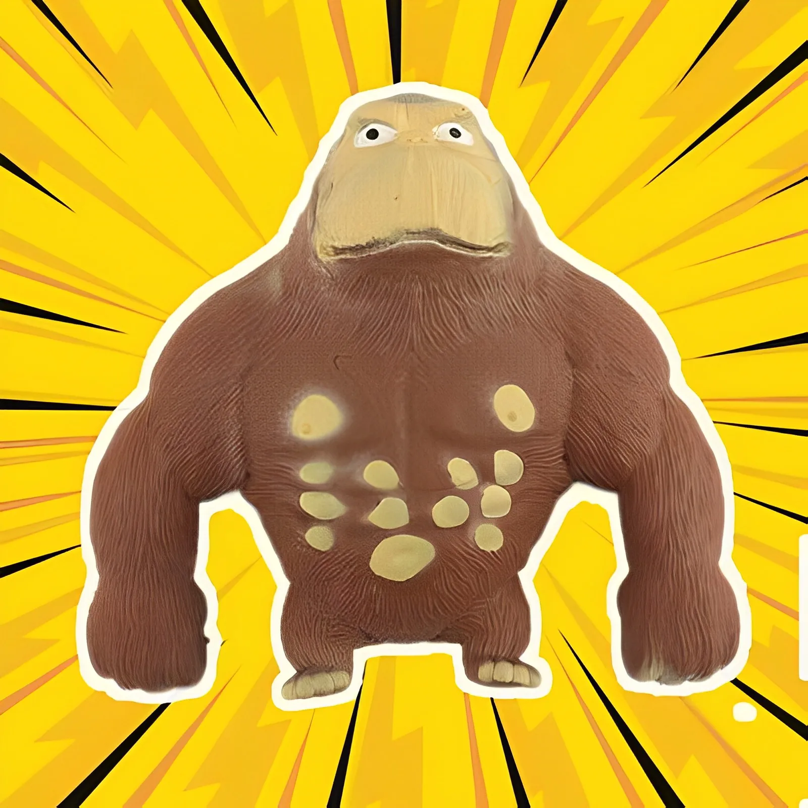 

Большой орангутан на Alibaba, высокоэластичные игрушки-антистресс, сжимаемая вентиляционная кукла, декомпрессионная игрушка-горилла для снятия стресса, рождественский подарок для детей