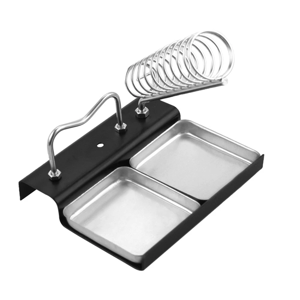 

Подставка-держатель для паяльника, база со съемным двойным металлическим основанием, чугунная паяльная станция