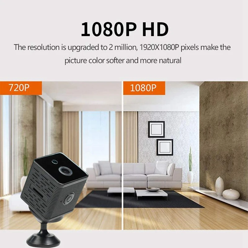 Беспроводной видеодиктофон с Wi-Fi Full HD камерой для дома и офиса |