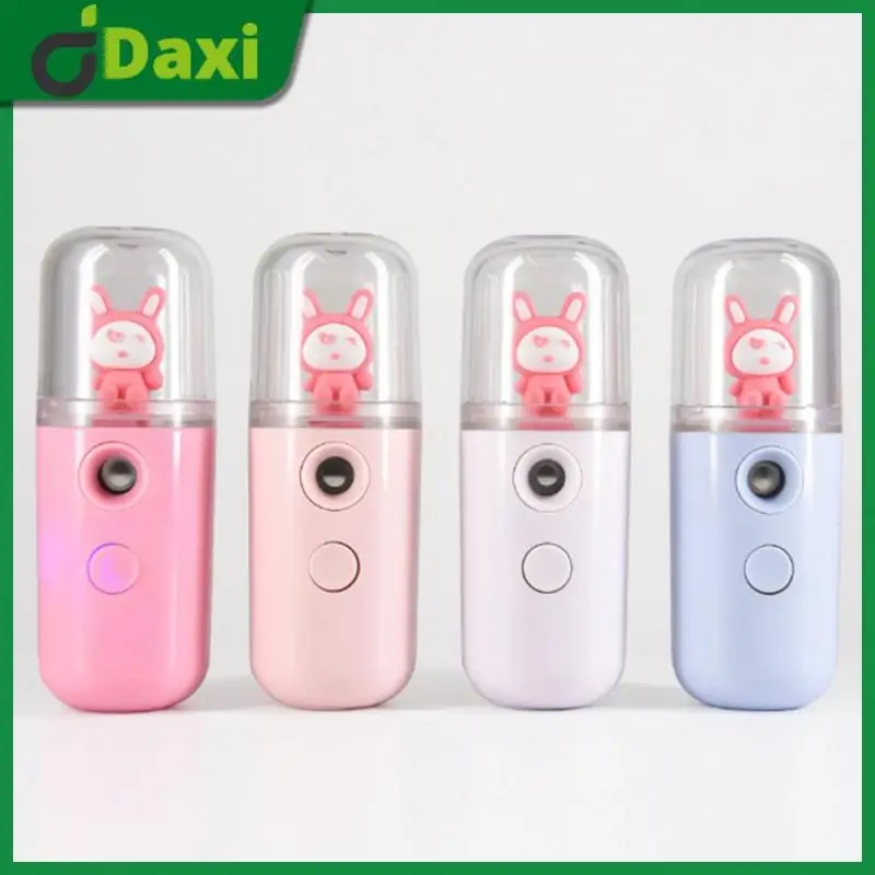 

USB Face Steamer Nano Mister Facial Sprayer Nebulizer Skin Care Hydration Spray Water Tool Replenishing Beauty Instrument