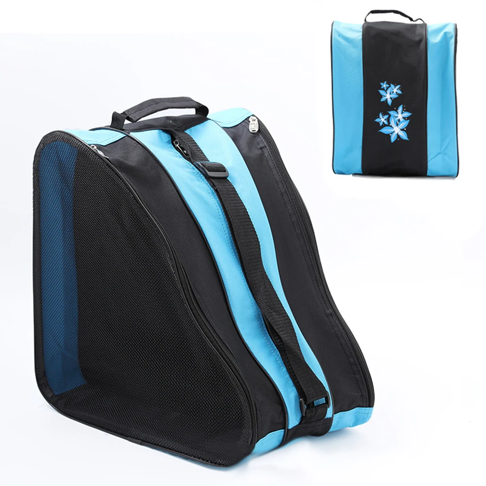 Storage Bag Roller Skating Bag Shoe Bag Skiing Accessories Nylon Outdoor 38x38x32cm Carry Bag Durable Ice Skates