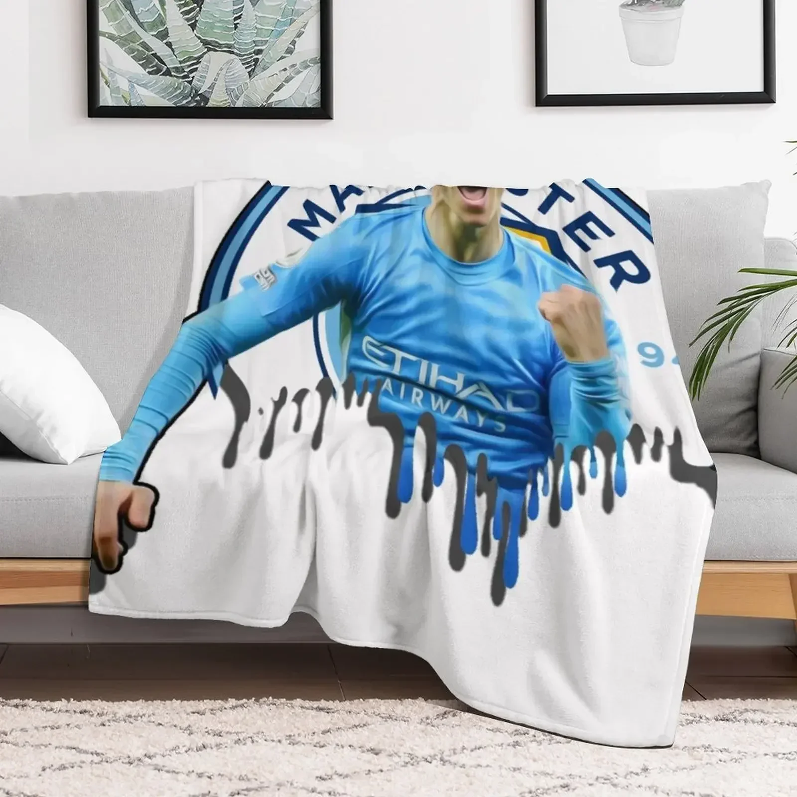 PHIL FODEN GOAL CELEBRATION Плед для дивана Тонкое ребенка зимние одеяла