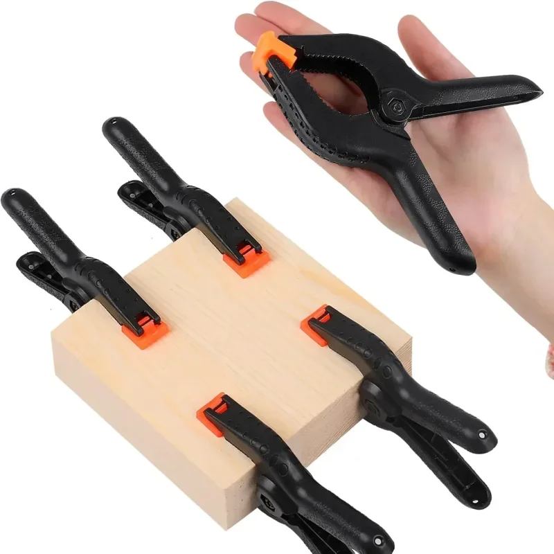 

4/8/12 Шт. Сверхмощных Пружинных Зажимов 5,25 Дюйма, Пластиковые Зажимы Для Деревообработки, Фиксации Фонов Для Фотографии