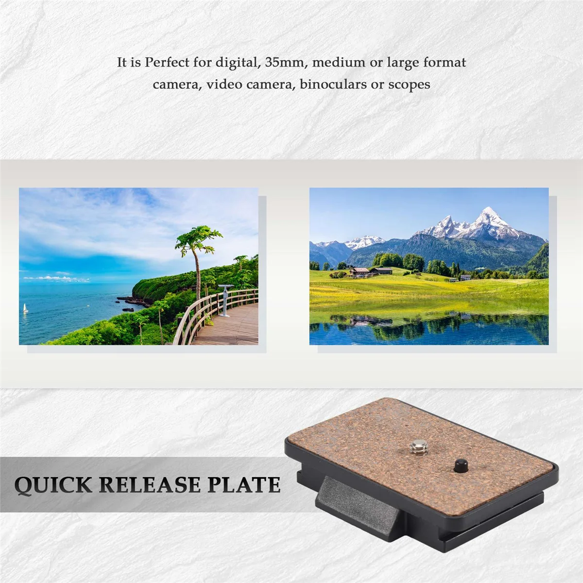 Быстросъемная пластина для детской фотолампы/288R Φ DC70