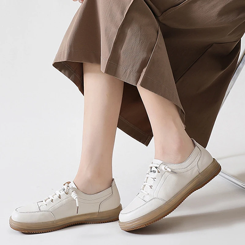 Женские мокасины из натуральной воловьей кожи на мягкой подошве - купить по