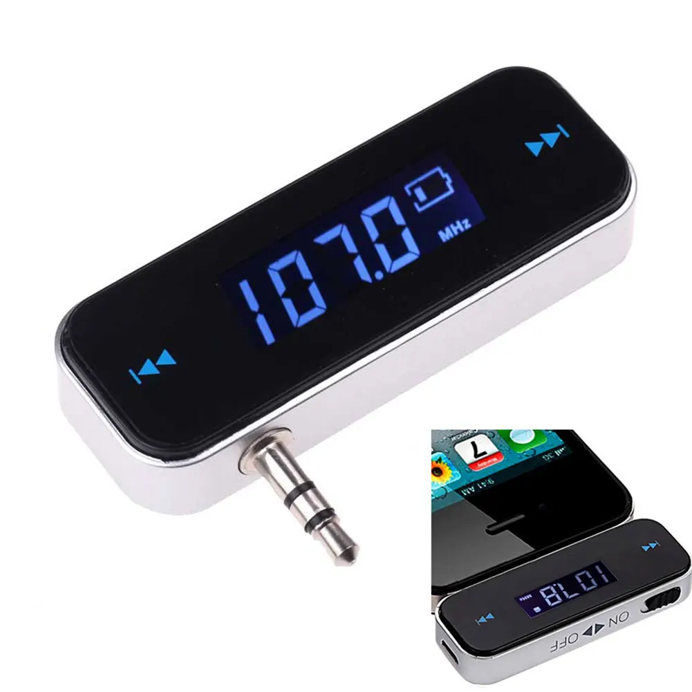 Car Mp3 Player Wireless Fm Transmitter Lcd Display In-car Audio Players For Android Iphone Car Kit Accessories