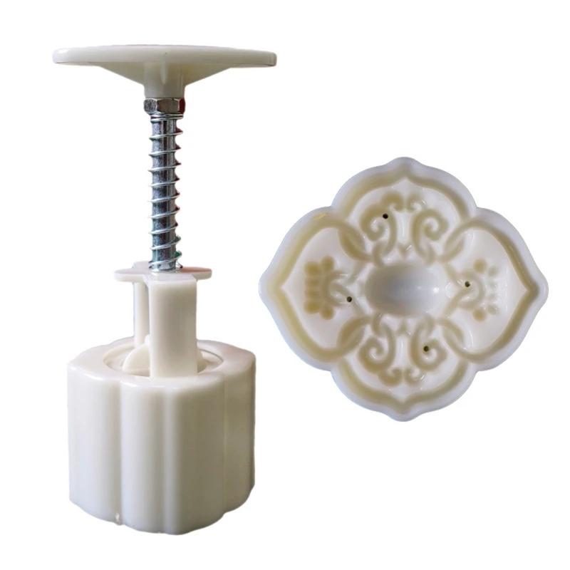 

50g Plastic Pastry Stamp Mooncake Stamp Mooncake Tools for Creative Chinese Styl