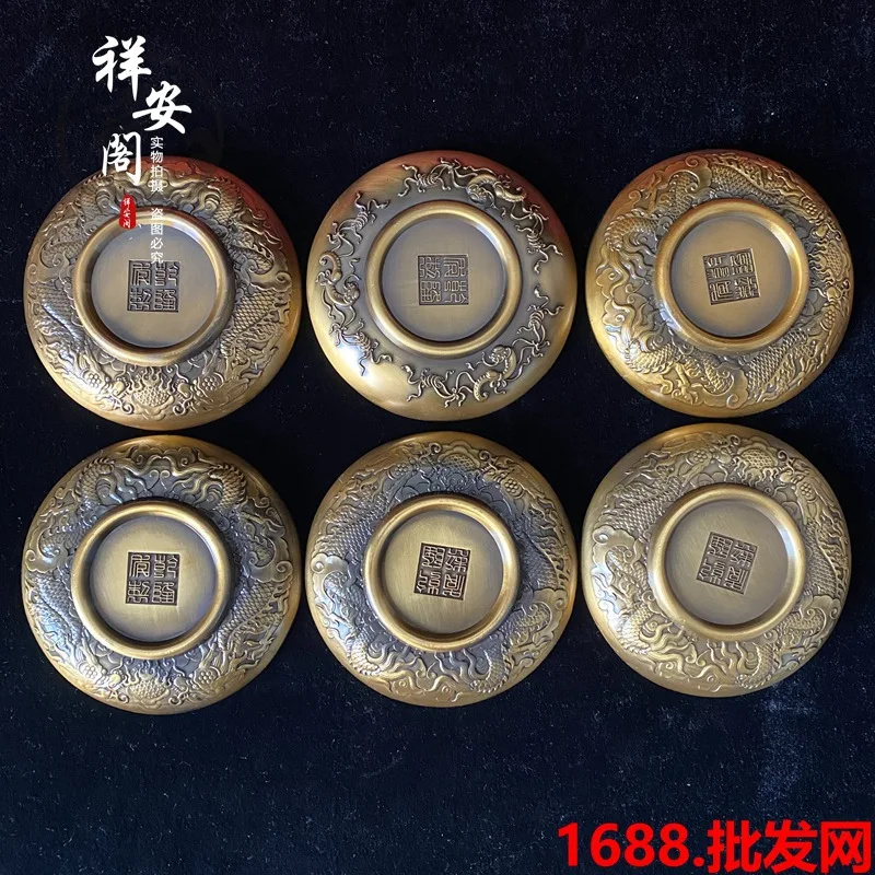 Тарелки для украшения дома тарелки с драконом и Фениксом пиксиу цилином