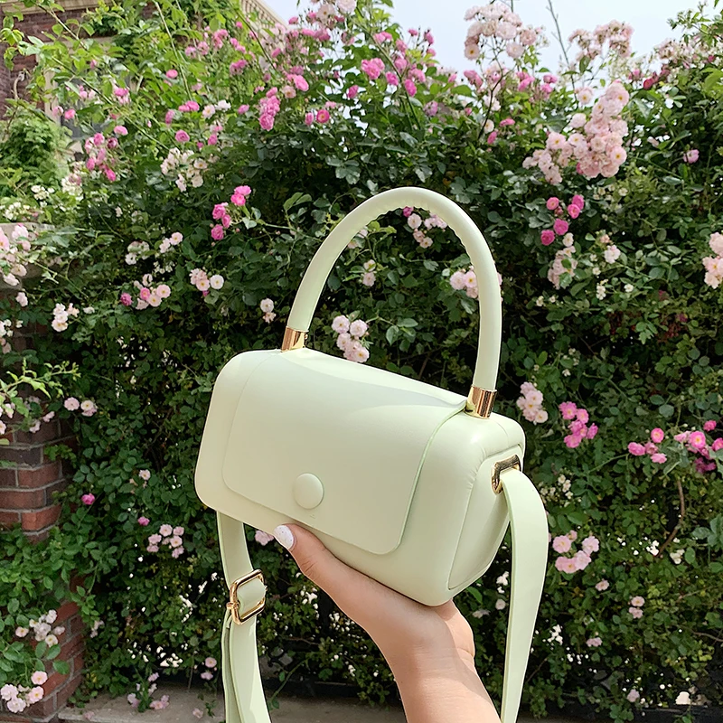 Дизайнерские сумки на плечо карамельных цветов для женщин модный кошелек и