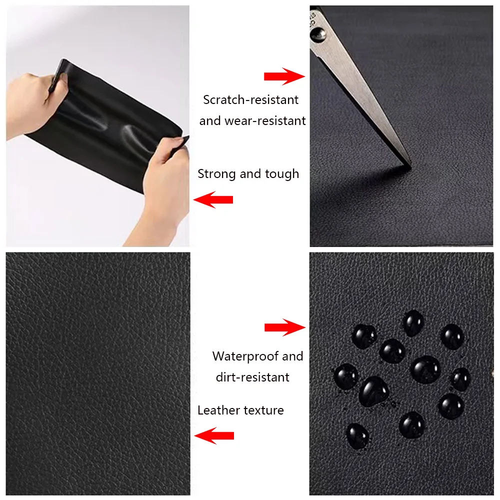 Самоклеящиеся кожаные наклейки для ремонта диванов 50x см