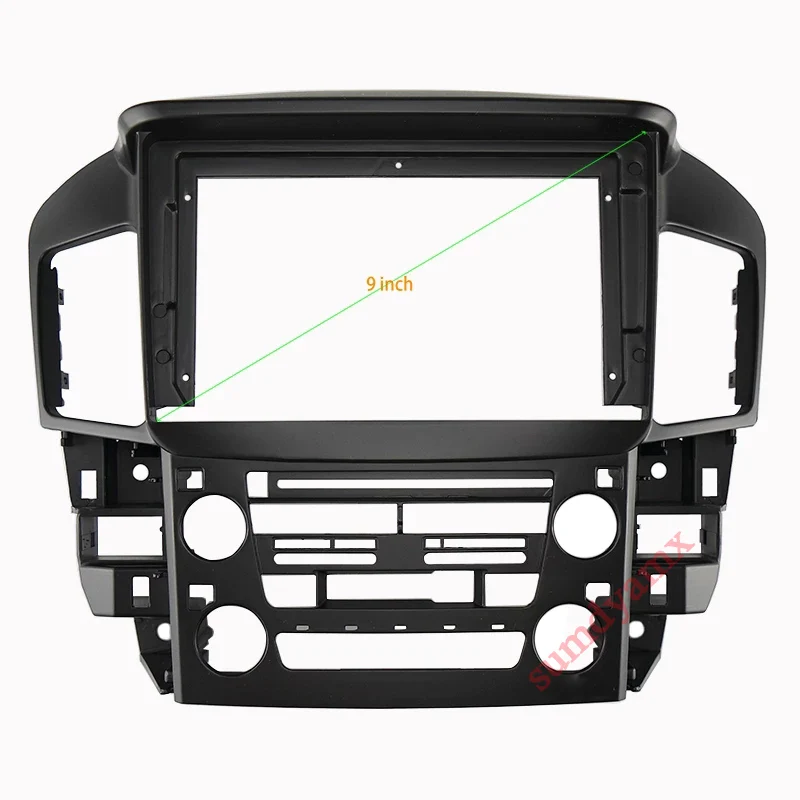 

9inch Car radio Fascia Frame For Toyota Harrier Lexus RX300 XU10 1997-2005 android big screen car audio panel frame