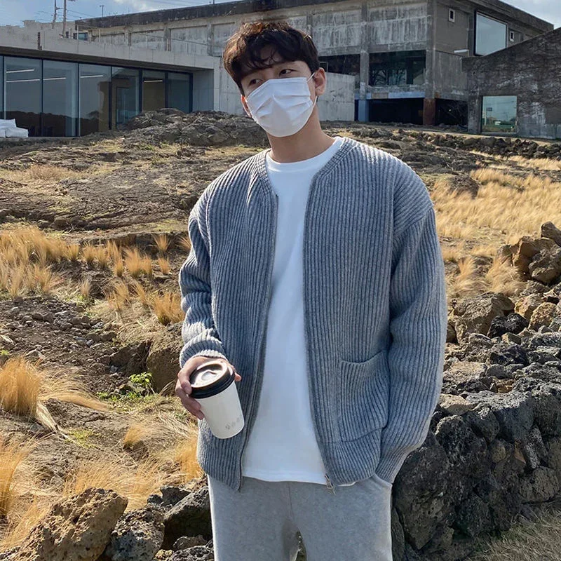 MRMT 2024 брендовый вязаный кардиган свитер мужская верхняя одежда свободная