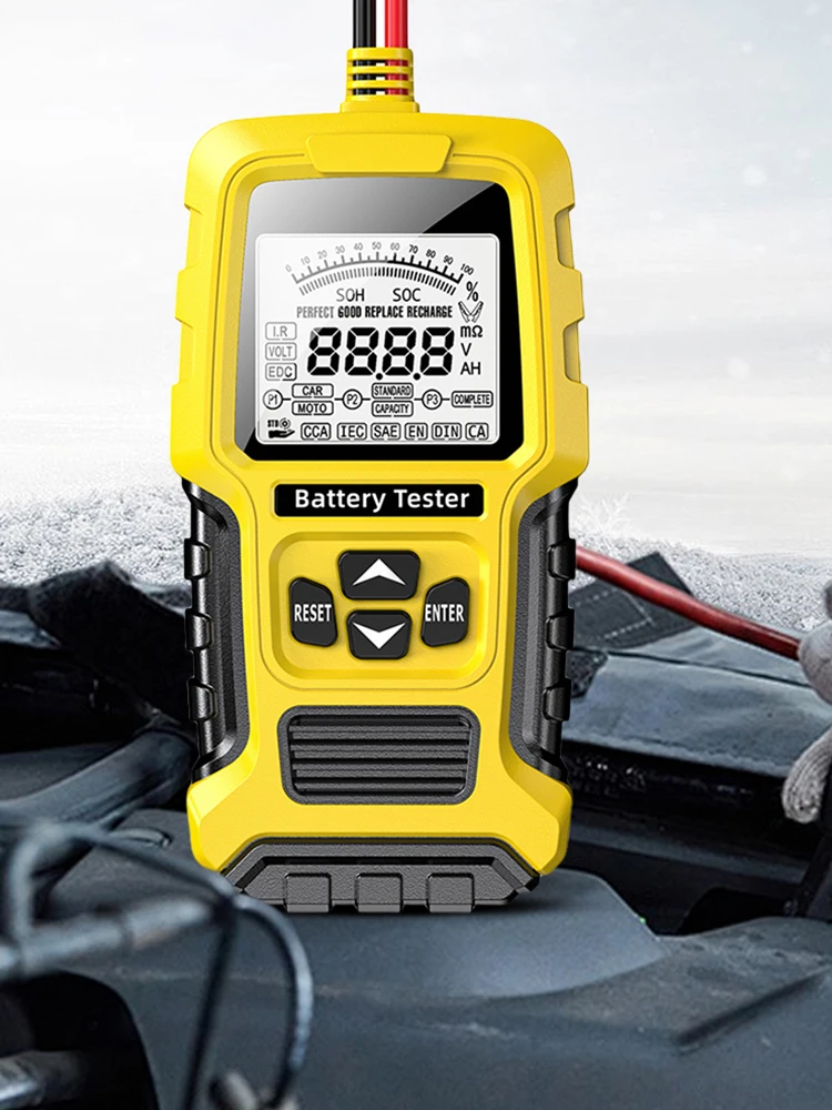Анализатор аккумулятора тестовый инструмент SOH SOC CCA ИК-измерительный цифровой