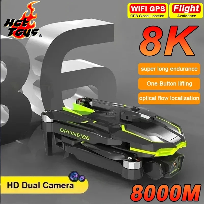 Лидер продаж гоночный Дрон B6 с бесщеточным Мотором Двойной Профессиональный