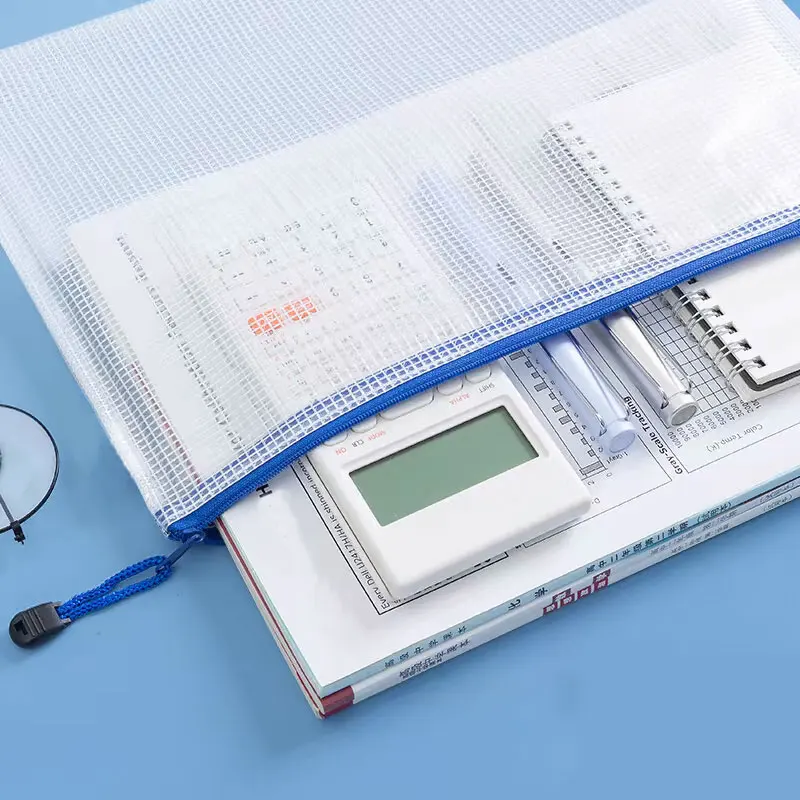 Сетчатая сумка на молнии для документов A3/A4/A5/A6