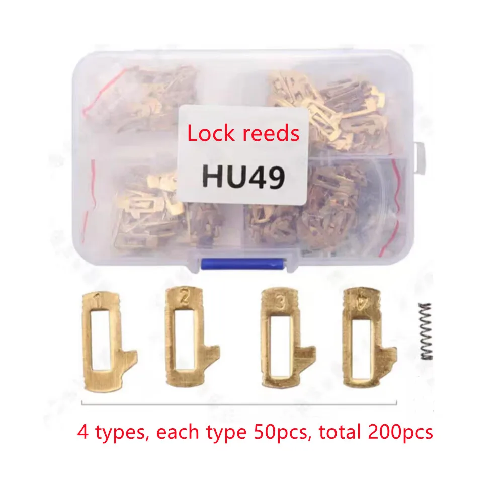 200 шт. язычковая пластина для автомобильного замка VW Santana HU49 комплект ремонта