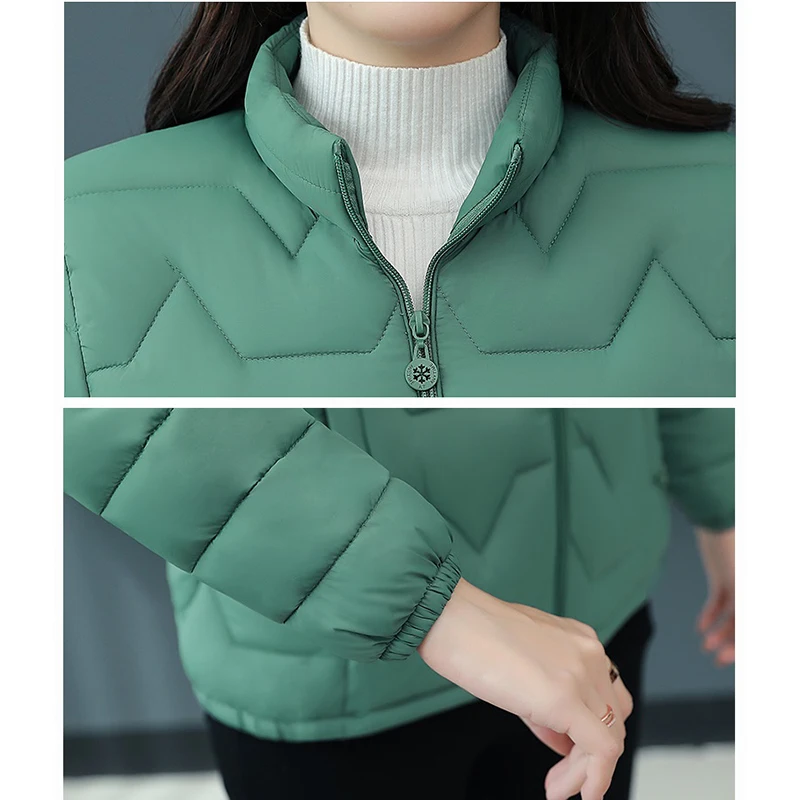 2025 Nnew осенне-зимняя хлопковая куртка Ddown женская верхняя одежда модное свободное