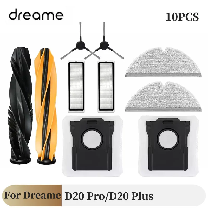 

Запасные части для робота-пылесоса Dreame D20 Pro/D20 Plus