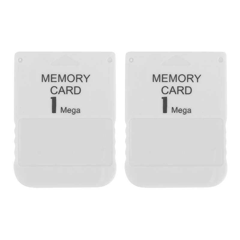 

2X 1MB Memory Card For Playstation 1 PS1 PSX Game 1 MB